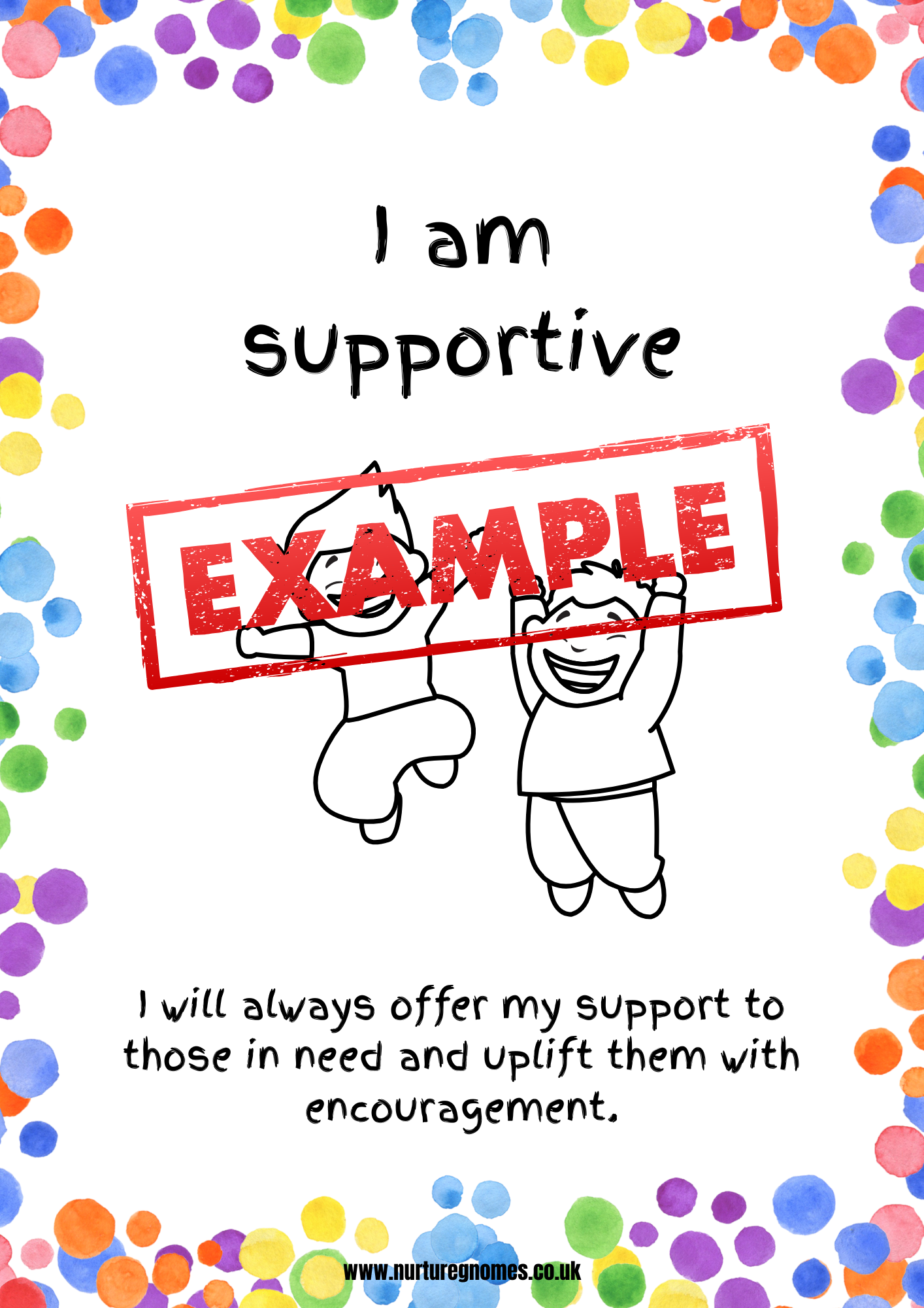 A-Z Colouring Affirmation Posters PDF