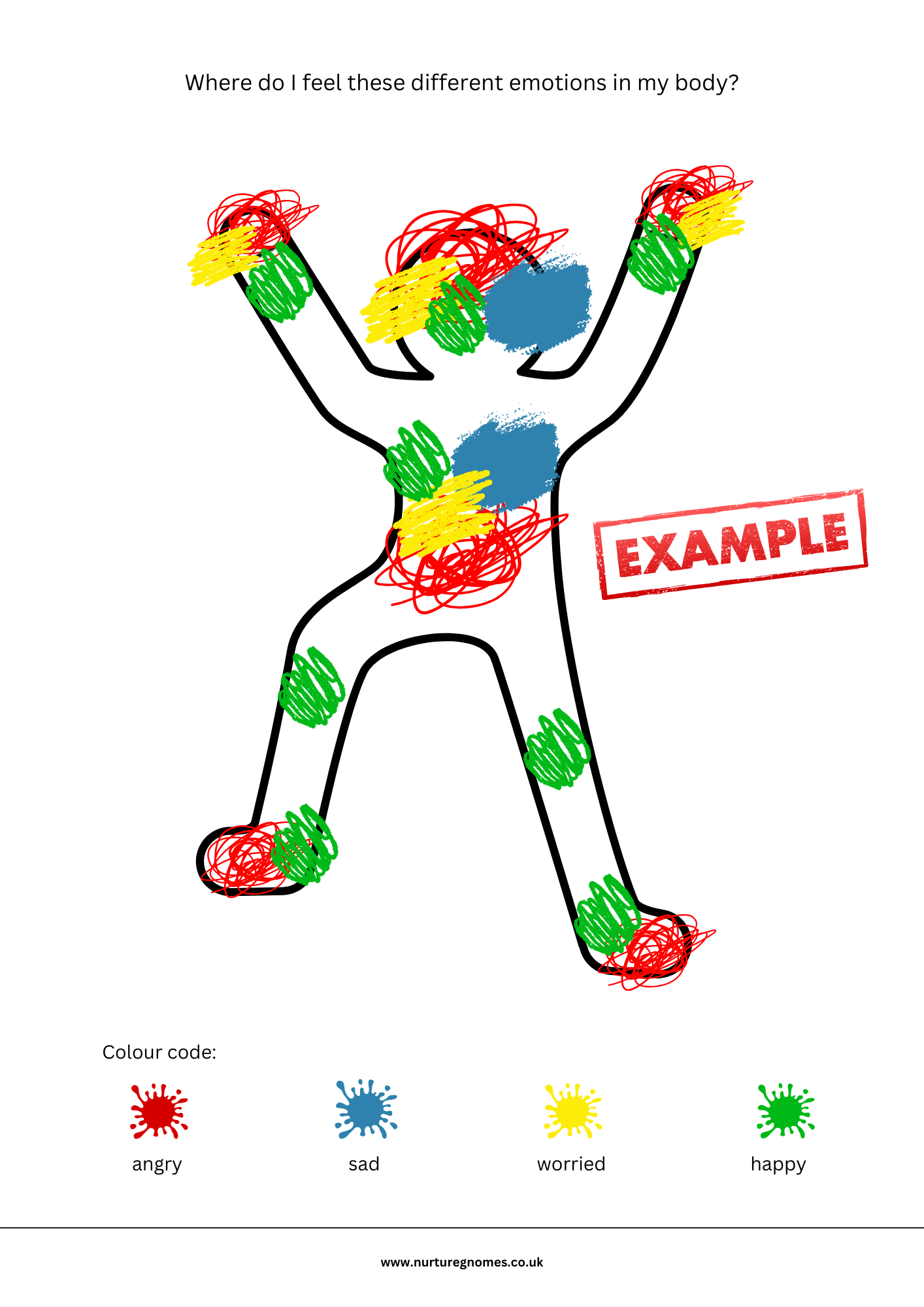 PDF - Emotions Worksheets