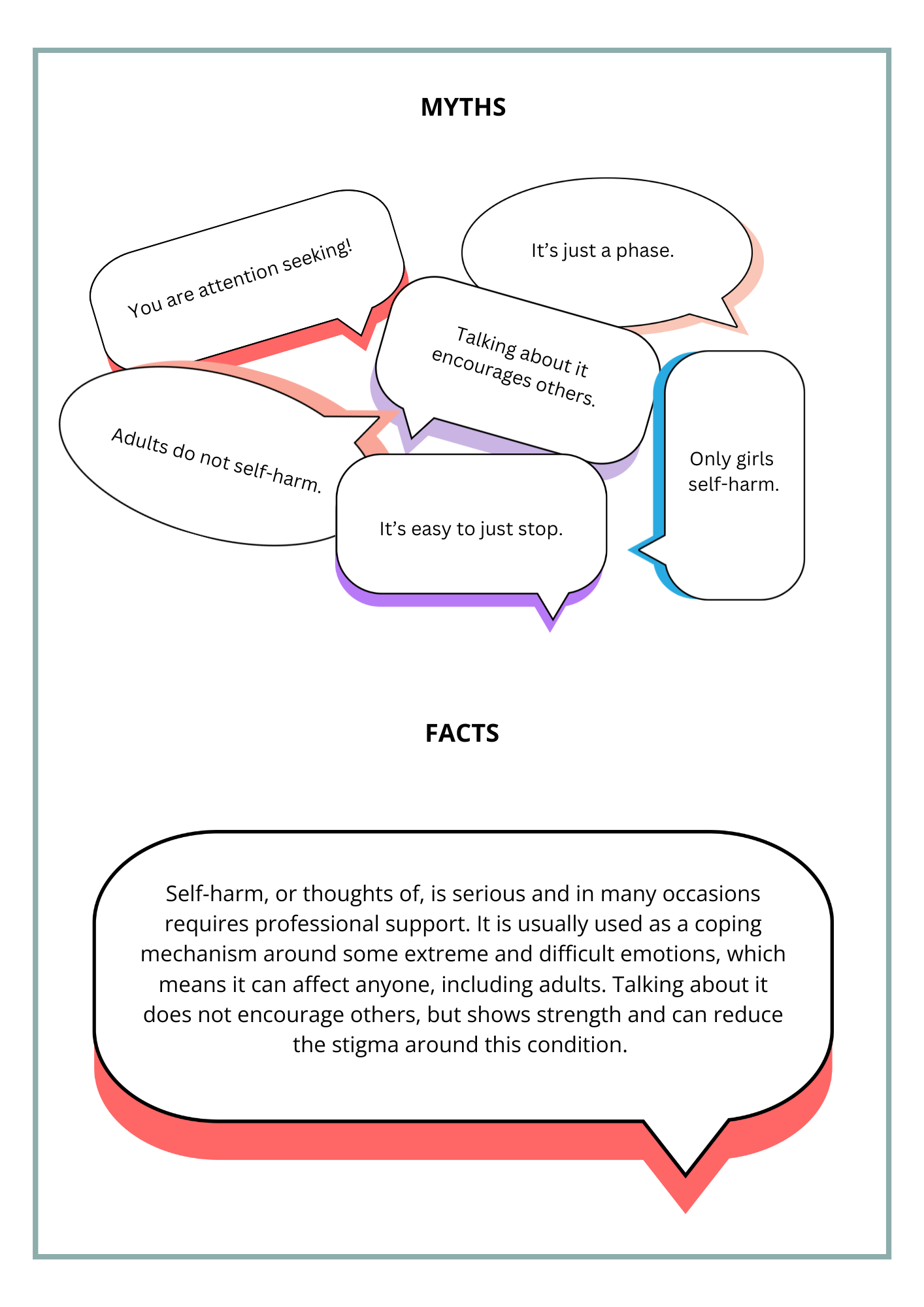 PDF - Helping to Replace Thoughts of Self Harm in Young Teens and Understanding Emotions