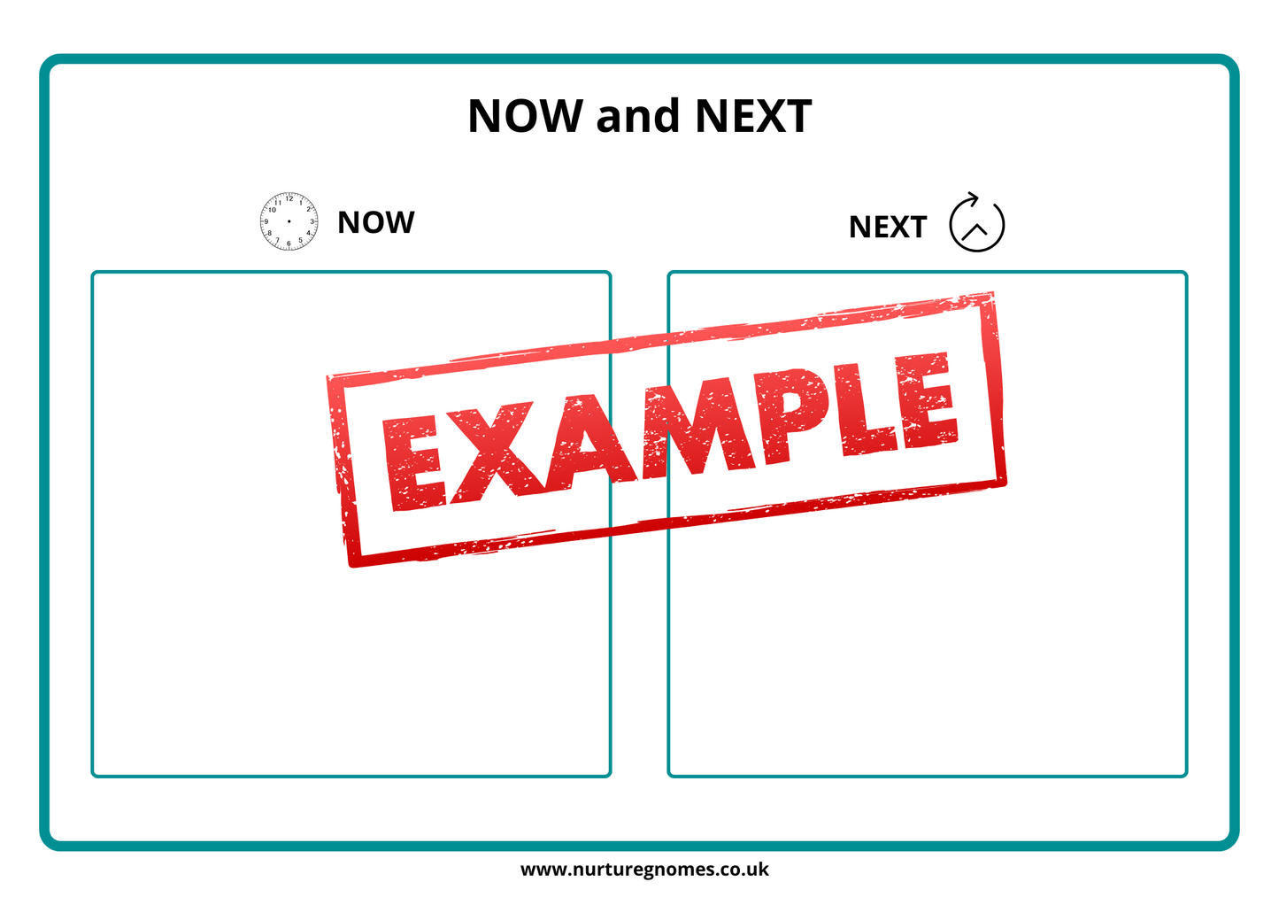 PDF Classroom Now and Next Visual Aid