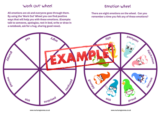 PDF - The Emotion Wheel Worksheets
