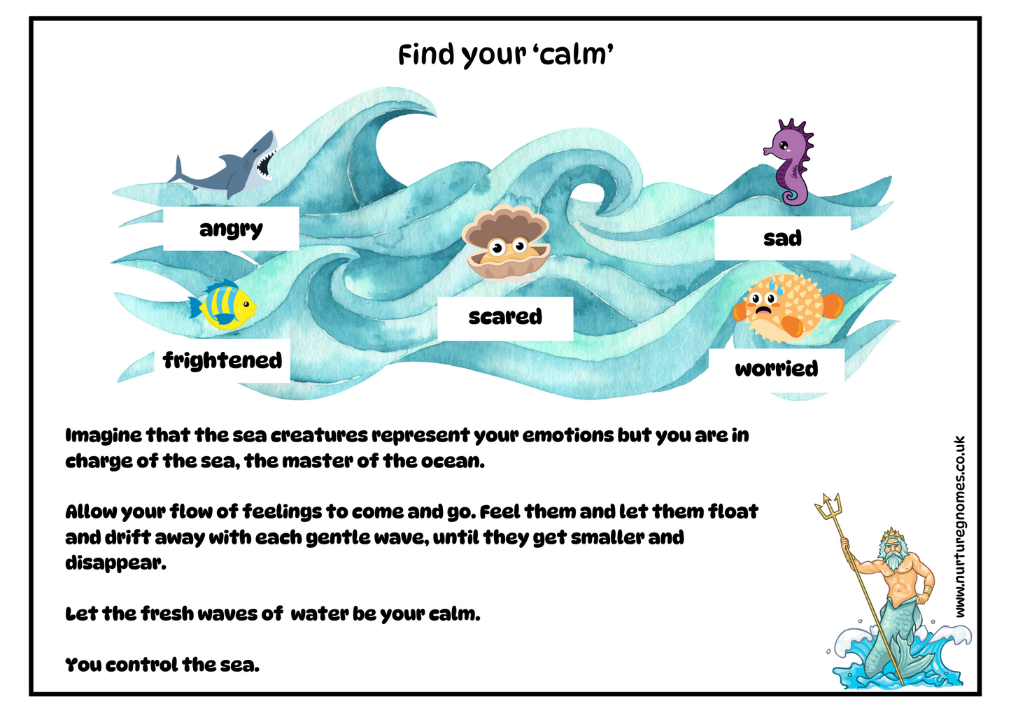 Little Larry Longfish Finds His Calm Story