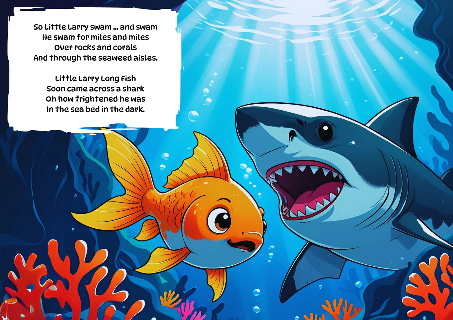 Little Larry Longfish Finds His Calm Story