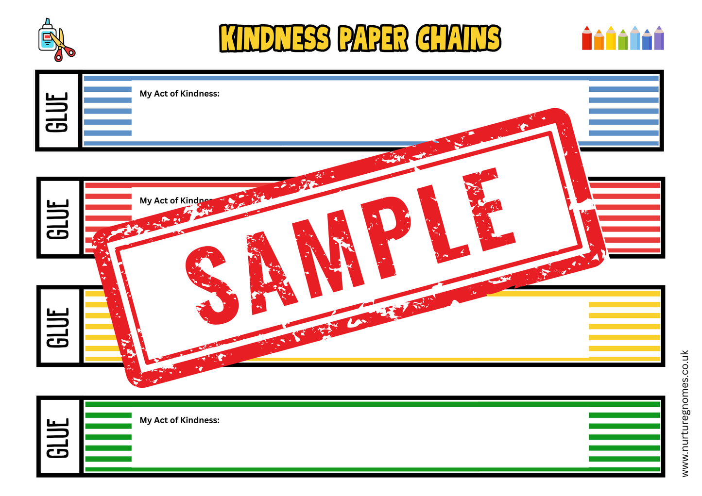 PDF - Kindness Worksheets