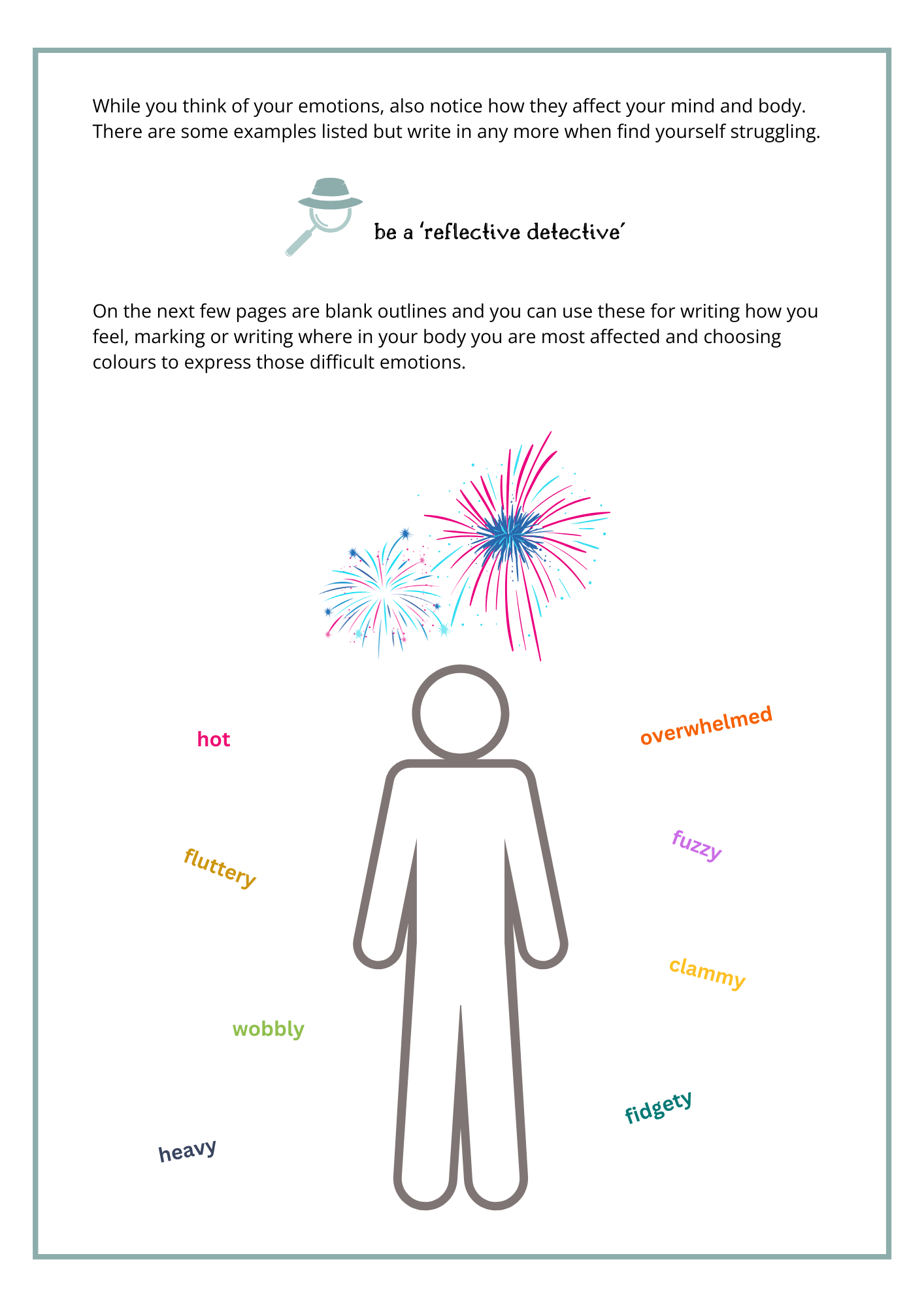 PDF - Helping to Replace Thoughts of Self Harm in Young Teens and Understanding Emotions