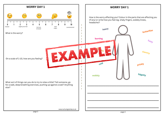 PDF - Working on Worries Booklet